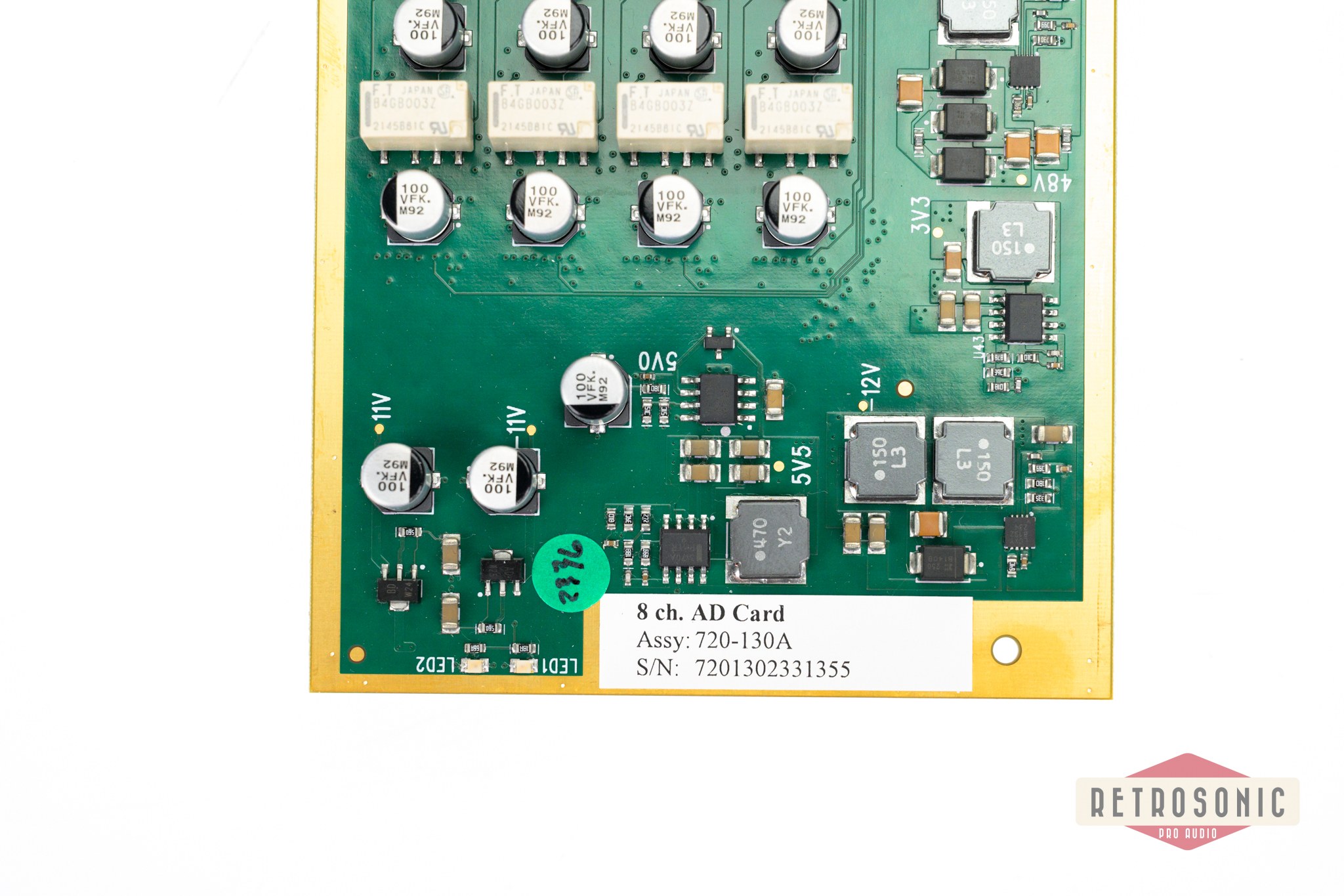 Avid Pro Tools | MTRX 8 Line Pristine AD card #2